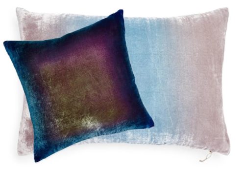 Iridescent-like pillows by Kevin O'Brien